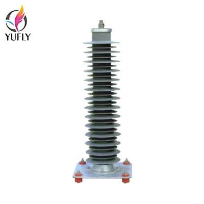 YH10W-69 69kV High voltage polymer metal oxide lightning arrester surge arrester